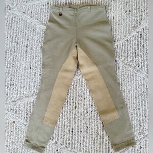 On Course equestrian Cotton Naturals Riding‎ breeches in tan size 26